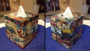 Comic Book Decoupage